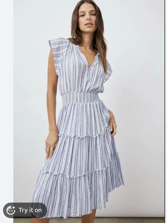Rails Dresses & Skirts - LIKE NEW RAILS 100% Cotton Amelia New Haven Striped Midi Dress